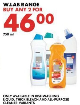 Woolworths W.Lab Range 750ml offer