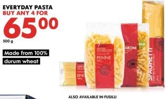 Woolworths Everyday Pasta 500g offer
