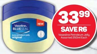 Pick n Pay Vaseline Petroleum Jelly Assorted 250ml offer