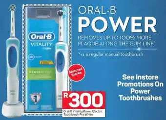 Pick n Pay Oral-B Vitality Power Electric Toothbrush Pro White offer
