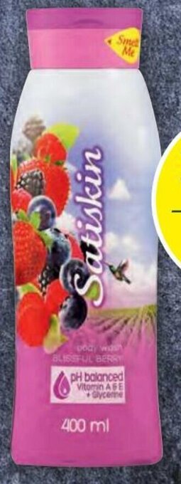 Pick n Pay Satiskin Shower Gel or Creme Assorted 400ml offer