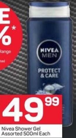 Pick n Pay Nivea Shower Gel Assorted 500ml offer