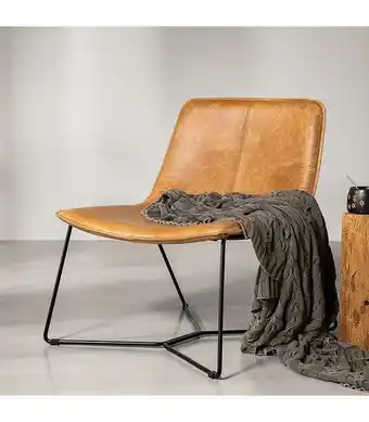 Cielo Roxwel leather chair - tan offer