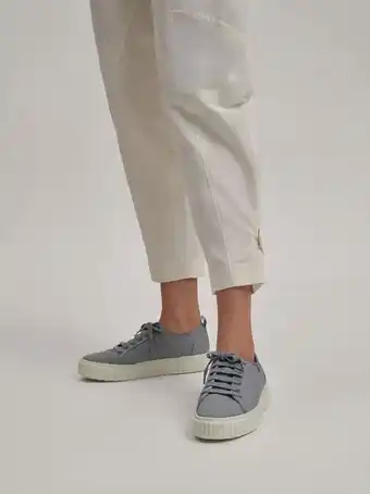Charles & Keith Cotton low-top sneakers - light blue offer