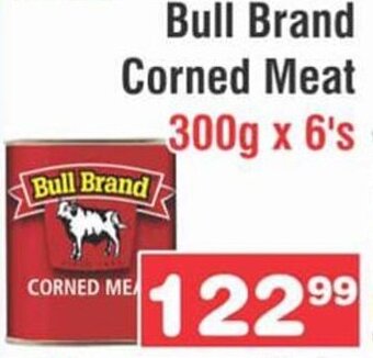 Advance Cash n Carry Bull Brand Corned Meat 300g x 6's offer