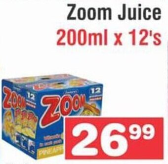 Advance Cash n Carry Zoom Juice 200ml x 12's offer