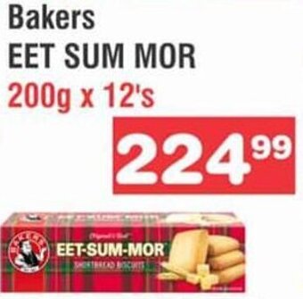 Advance Cash n Carry Bakers Eet-Sum-Mor 200g x 12's offer