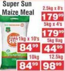 Super Sun Maize Meal 1kg x 10's