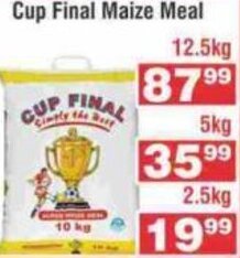 Advance Cash n Carry Cup Final Maize Meal 12,5kg offer