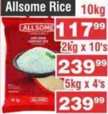 Allsome Rice 10kg