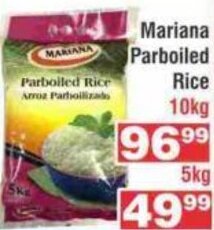 Advance Cash n Carry Mariana Parboiled Rice 10kg offer