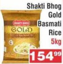 Advance Cash n Carry Shakti Bhog Gold Basmati Rice 5kg offer