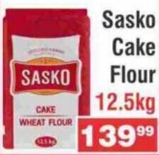 Advance Cash n Carry Sasko Cake Flour 12.5kg offer