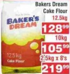 Advance Cash n Carry Baker's Dream Cake Flour 12.5kg offer