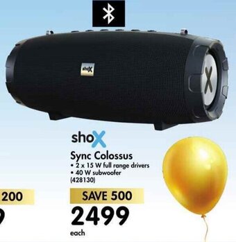 Makro Shox Sync Colossus offer