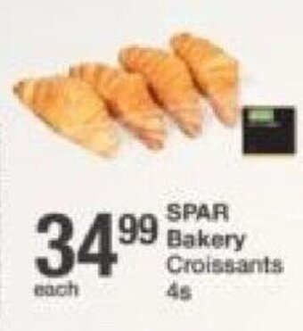 Spar SPAR Bakery Croissants 4s offer