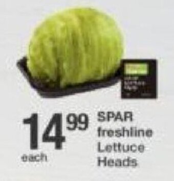 Spar SPAR freshline Lettuce Heads offer