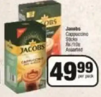 Spar Jacobs Cappuccino Sticks offer