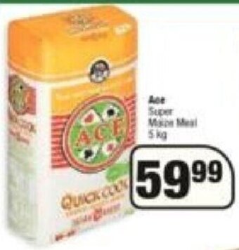Spar Ace Super Maize Meal 5kg offer