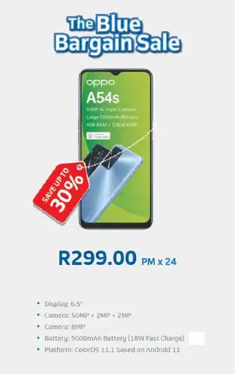Telkom Oppo A54s offer
