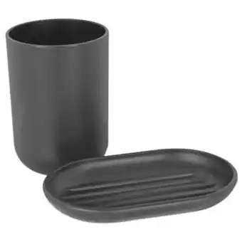 Mainstay tumbler+soap dish