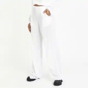 The FIX Women's white co-ord straight leg pants offer