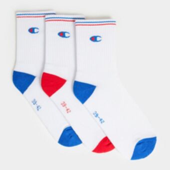 Sportscene Champion 3-pack muticolour socks offer