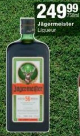 Checkers Jãgermeister Liqueur 750ml offer