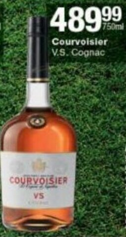 Checkers Courvoisier V.S. Cognac 750ml offer