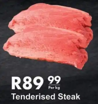President Hyper Tenderised Steak per kg offer