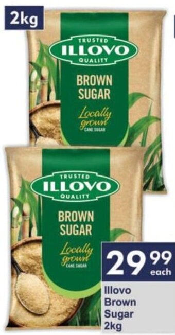 President Hyper Illovo Brown Sugar 2kg offer