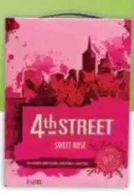 President Hyper 4th Street Sweet Red / Sweet Rosé / Sweet White / Sweet Late Harvest 3lt offer