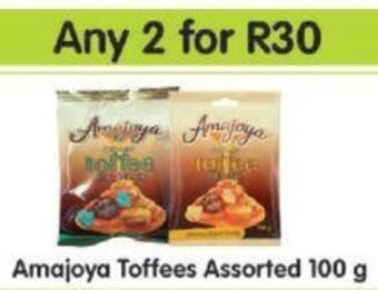 Amajoya Toffees Assorted 2 x 100g