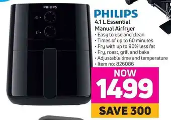 Game Philips 4.1 L Essential Manual Airfryer offer