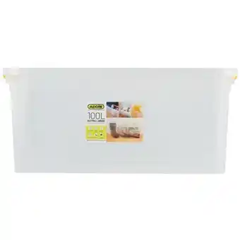 Game Addis 100l extra large clear storage offer