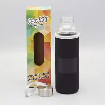 Kooshty glass water bottle