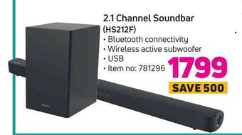 Game Hisense - 2.1 Channel Soundbar offer