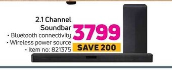 Game LG - 2.1 Channel Soundbar offer