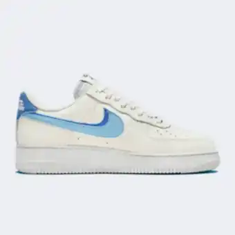 Sportscene Nike junior air force 1 lv8 cream/blue sneaker offer