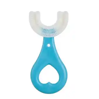 U-shaped toothbrush for children