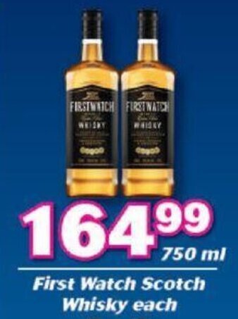 First Watch Scotch Whisky 750ml
