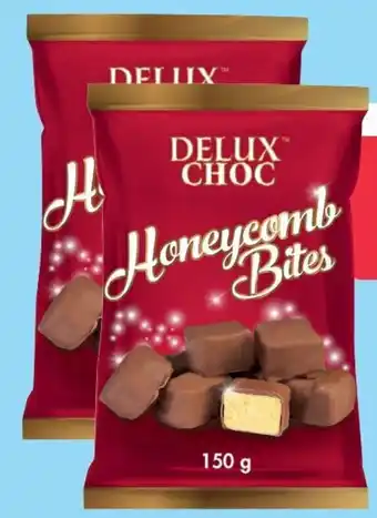 PEP Delux Choc Honeycomb Bites 2 x 150g offer