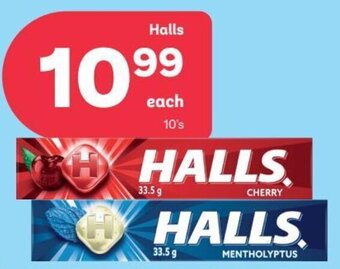 PEP Halls 10's offer