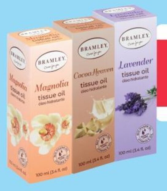 Bramley Tissue Oil 3 x 100ml offer at PEP