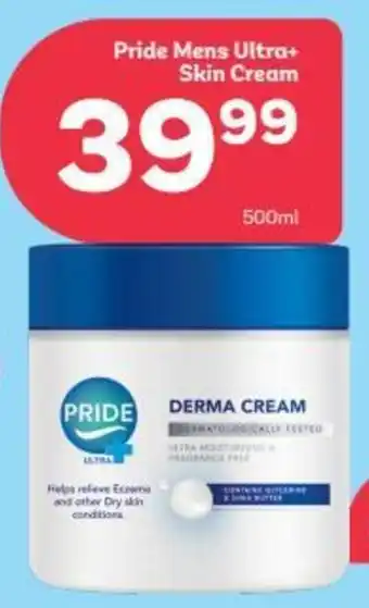 PEP Pride Mens Ultra+ Skin Cream 500ml offer