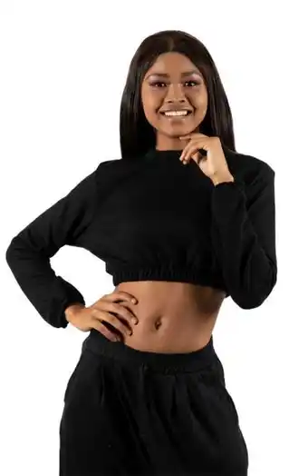 JAM Clothing Ladies long sleeve crop top offer