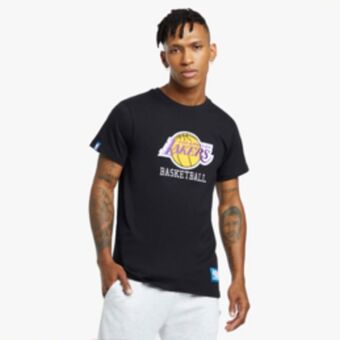 Nba men's la lakers black t-shirt