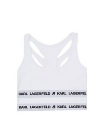 Europa Art Group Karl logo spots bra- white offer