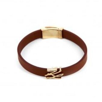 Europa Art Group K/signature leather bracelet – gold offer