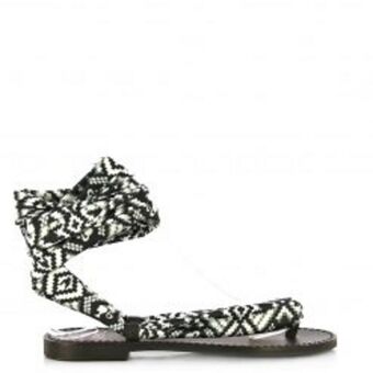 Flat sandals – black